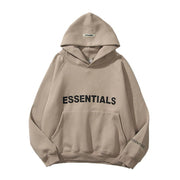 FOG's new trendy brand ESSENTIALS spring and autumn long sleeved top loose sports hoodie hoodie