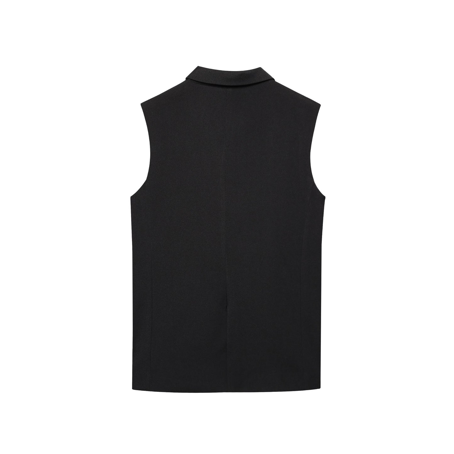 Women's Loose Vest + Wide Pleated Pants