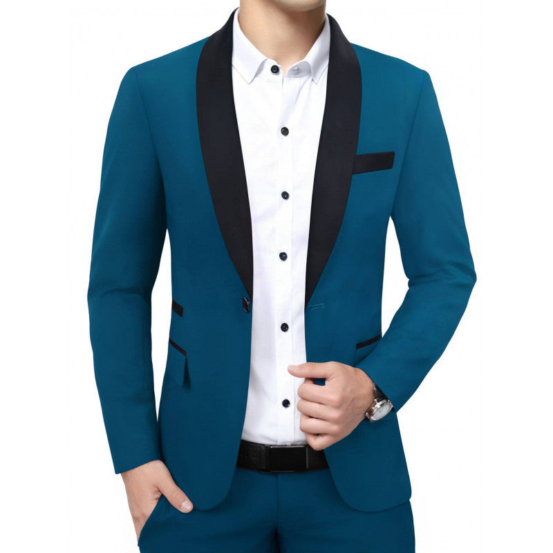 Banquet Dress Shirt  Men's Suit Jacket Business Blazer Groom Wedding Suit