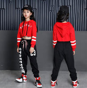 Kids Hip Hop Dance Costumes Girls Dance Clothes Wear for Girl 6 8 10 12 Years