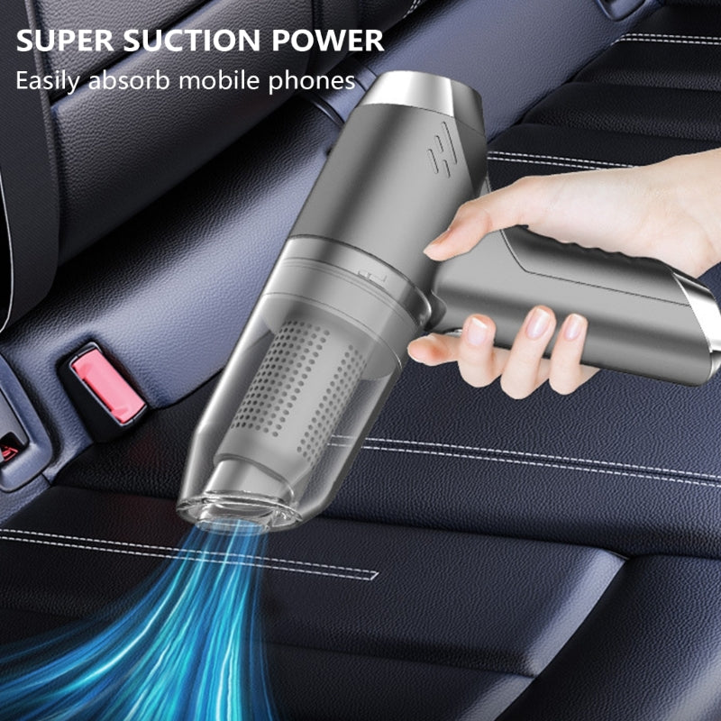 Wireless Car Vacuum Cleaner – Cordless, Dual-Use, 12000Pa Suction Power