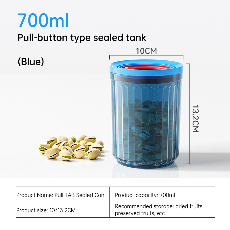 Lottojia Airtight Storage Containers – 300ml / 500ml / 700ml for Coffee Beans, Tea, and Home Storage O Series