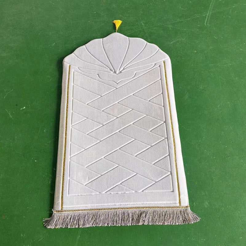 Shell-Shaped Flannel Floor Mat – Modern Door Mat by Anitrendy