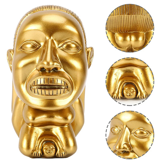 Anitrendy- Indiana Jones Golden Idol – Fertility Statue Replica for Home Decor, Collectible Figure, Movie Prop Cosplay