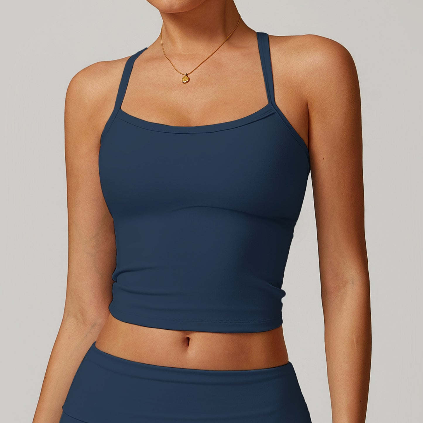 Winter brushed back yoga vest, quick drying fitness top, outerwear running sports vest