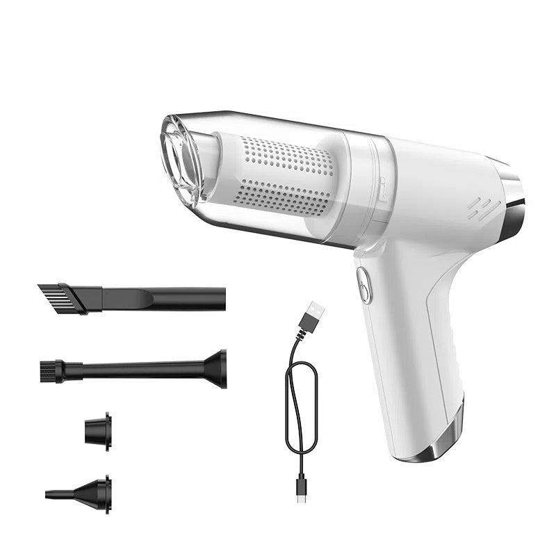 Wireless Car Vacuum Cleaner – Cordless, Dual-Use, 12000Pa Suction Power