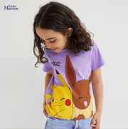 Summer New Knitted Children Wear Cartoon Cute Cotton Children T shirt