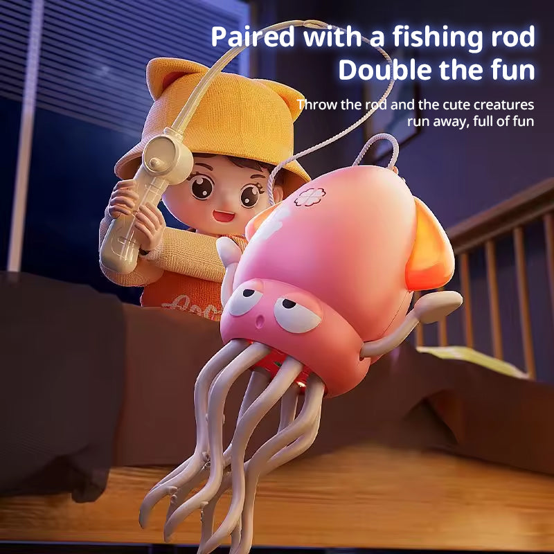 Interactive Dancing Octopus Toy with Music & Lights – Rechargeable Sea Creature for Kids