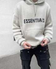 Essentials Knitted Pullover Kanye West Hooded Men's and Women's Sweater Trend Streetwear Oversized Casual Hoodies