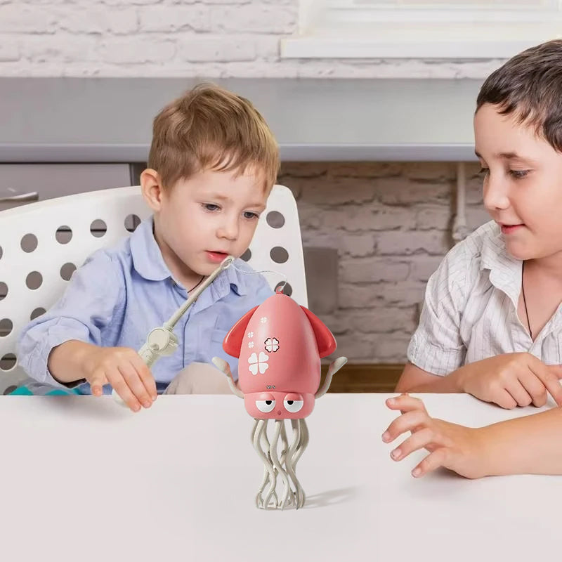 Interactive Dancing Octopus Toy with Music & Lights – Rechargeable Sea Creature for Kids