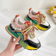 Women's Sneakers Retro Style Original Design Shoes Women Fashion Colourful