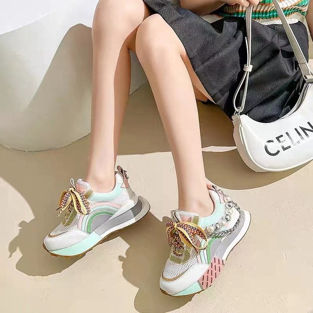 Women's Sneakers Retro Style Original Design Shoes Women Fashion Colourful