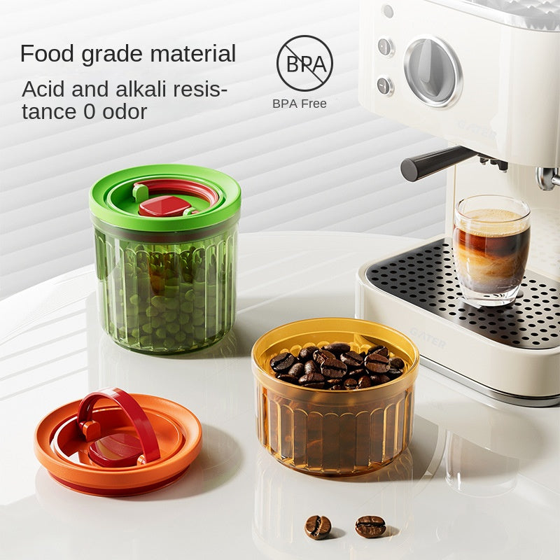 Lottojia Airtight Storage Containers – 300ml / 500ml / 700ml for Coffee Beans, Tea, and Home Storage O Series