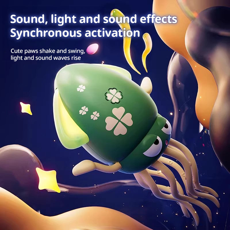 Interactive Dancing Octopus Toy with Music & Lights – Rechargeable Sea Creature for Kids