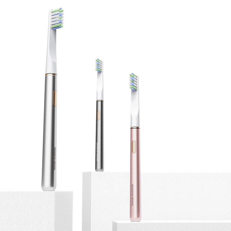 Soundwave Electric Toothbrush – Intelligent Sonic Vibration With 8 Brush Head Options