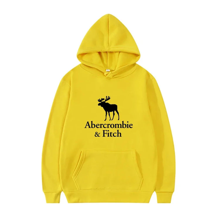 Abercrombie Man Luxury Hoodies Letter Classic Style Men And Women Clothing Winter Autumn Graphic Casual Oversized Pullover Hoode