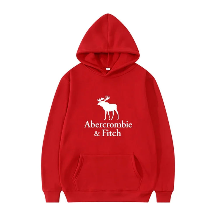 Abercrombie Man Luxury Hoodies Letter Classic Style Men And Women Clothing Winter Autumn Graphic Casual Oversized Pullover Hoode