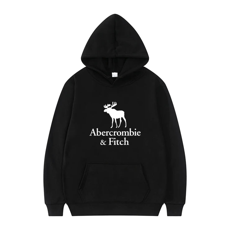 Abercrombie Man Luxury Hoodies Letter Classic Style Men And Women Clothing Winter Autumn Graphic Casual Oversized Pullover Hoode