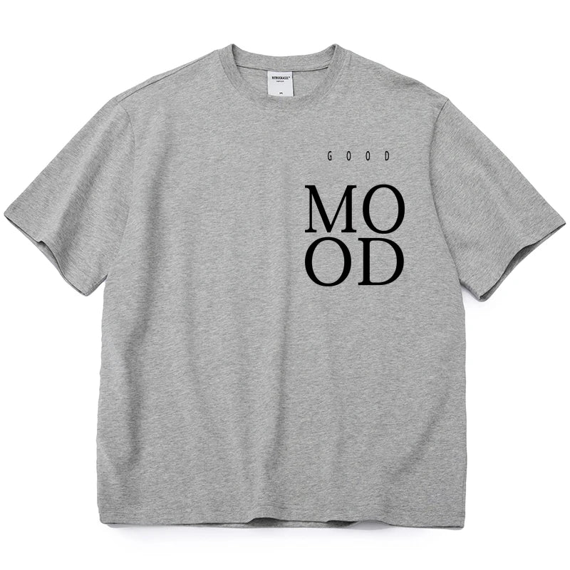 Simple Letter Print T-shirt – Blessyuki Women’s Cotton Plus Size Casual Harajuku Tee UK Summer
