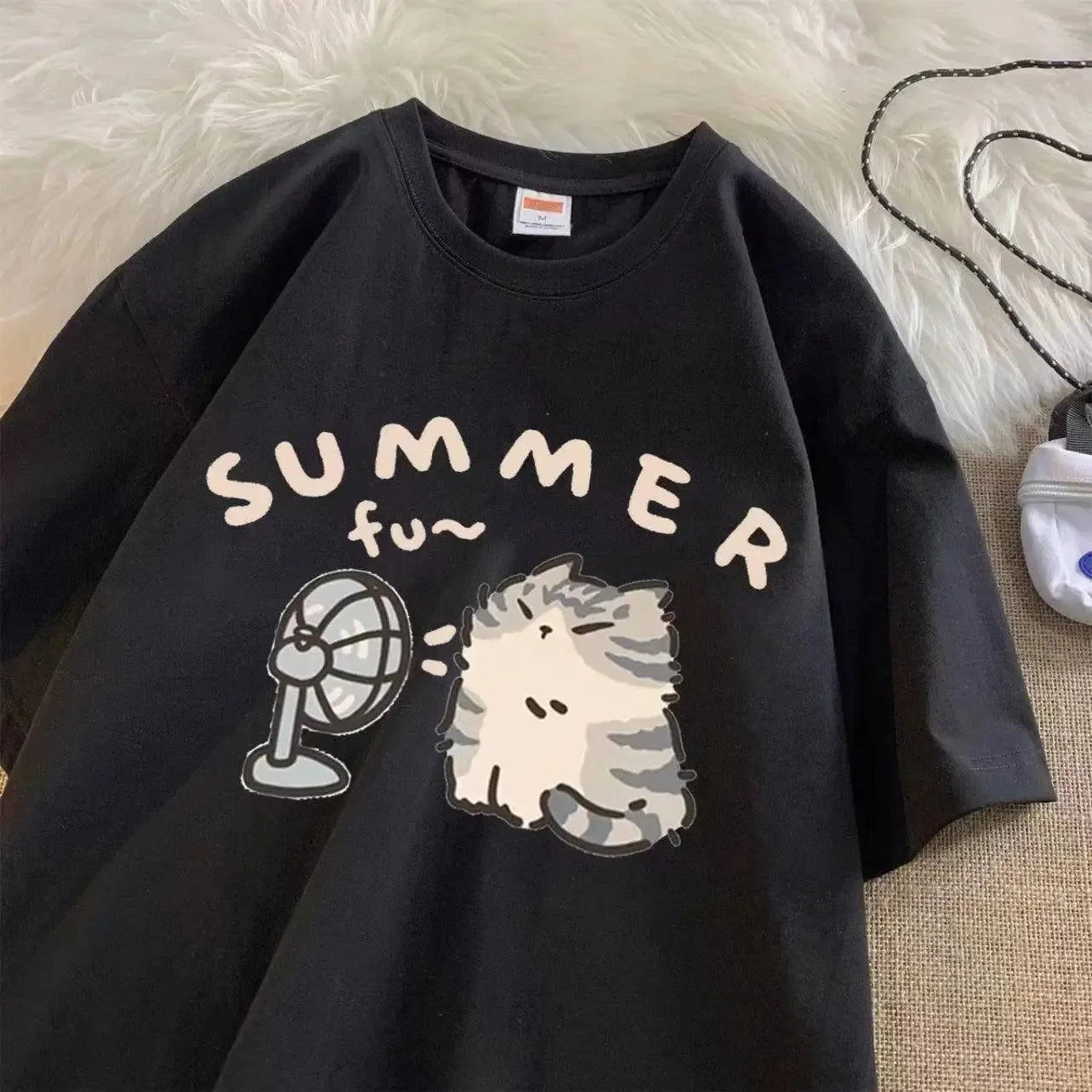 Women’s Casual Graphic T-shirt – Loose Fit Floral Tee UK Summer, Pink & More