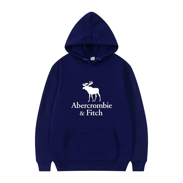 Abercrombie Man Luxury Hoodies Letter Classic Style Men And Women Clothing Winter Autumn Graphic Casual Oversized Pullover Hoode