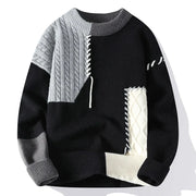 Men Sweater Fashion Warm Pullover Knitted Casual Sweatwear  Korean Loose Harajuku Retro Autumn summer Outdoor Tops Clothing