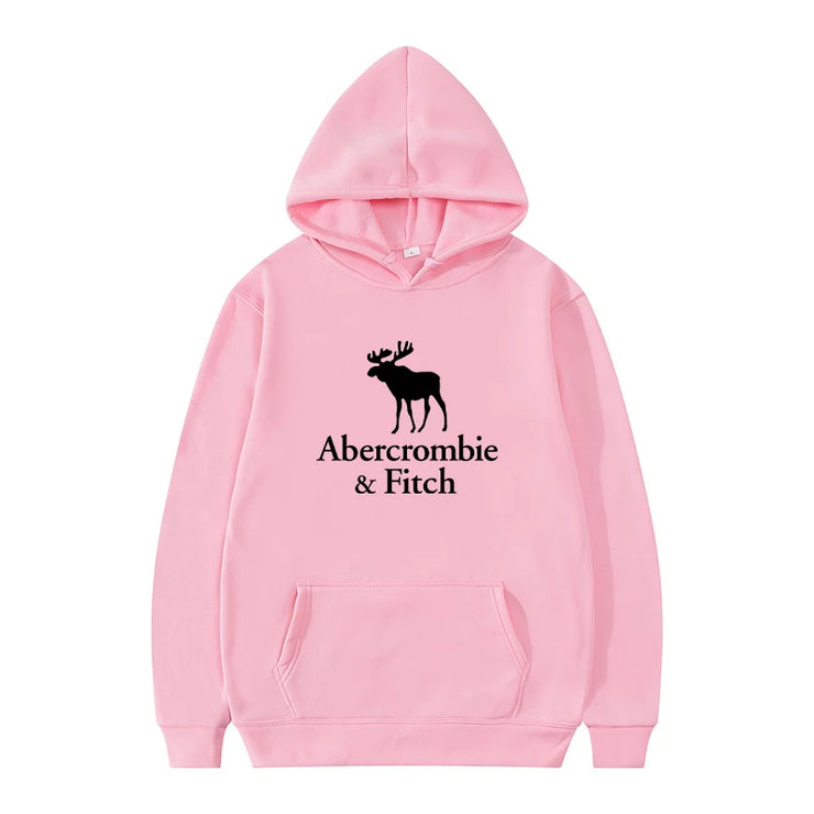 Abercrombie Man Luxury Hoodies Letter Classic Style Men And Women Clothing Winter Autumn Graphic Casual Oversized Pullover Hoode